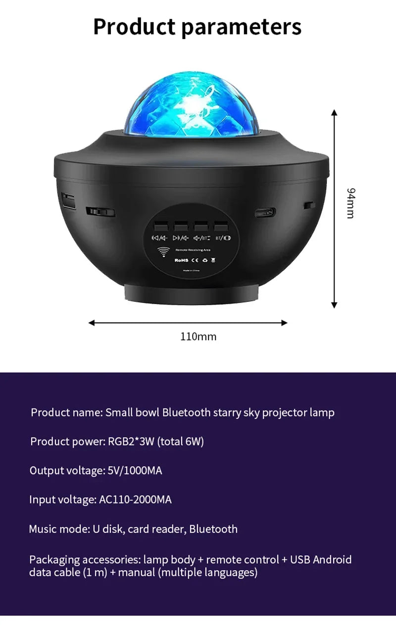 Galaxy room Projector